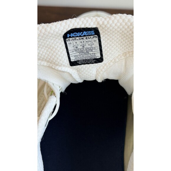 Hoka One One Mafate Speed 2 White Green Trail  Shoes 1126851  Unisex Size W10 M9 main image 4